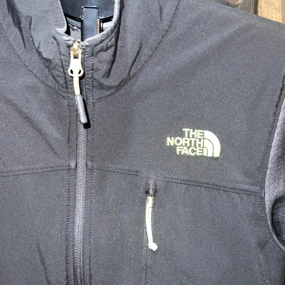 The North Face Black Norris Fleece Hybrid Jacket M Full Zip Outdoors Gorpcore